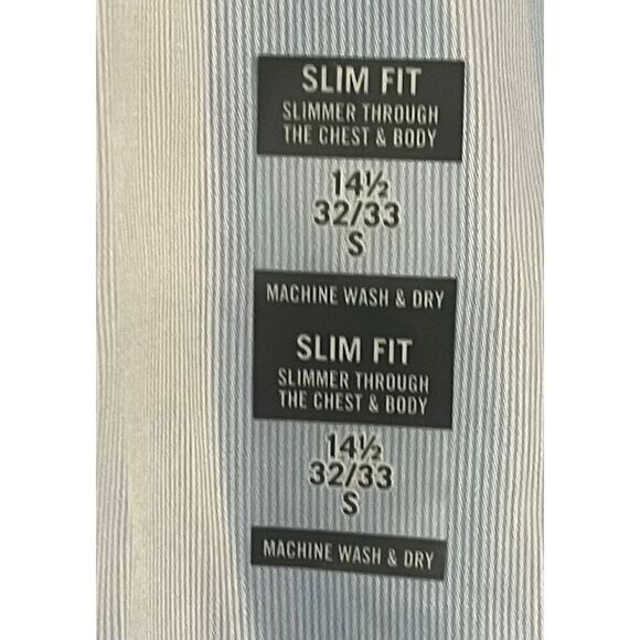 Calvin Klein Men's Dress Shirt Slim Fit Non Iron Solid - Picture 6 of 6